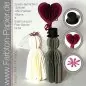 Preview: Zusatz Set zur Paarstanze / Hochzeit Stanzenset FarbTon Papier