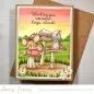 Preview: Sleeping Mouse Mini Clear Stamps Stempel Colorado Craft Company by Kris Lauren 2