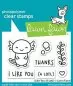Preview: LF2464 I Like You (A Lotl) Stempel Lawn Fawn