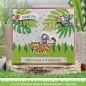 Preview: Slimline Tropical Leaves Border Lawn Cuts Stanze Lawn Fawn 2
