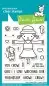 Preview: You Crow Girl Stempel Lawn Fawn