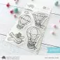 Preview: Hot Air Balloon Clear Stamps Stempel Mama Elephant