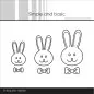 Preview: Simple and Basic Cute Rabbits stanze