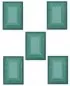 Preview: Stacked Tiles Rectangles Thinlits Stanzen von Tim Holtz Sizzix 1
