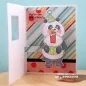 Preview: art impression popcards clear stamps dies panda popcard 4860