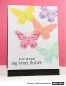 Preview: butterflies hero arts stamp CL944 example1