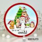 Preview: Woodland Holiday Friends clearstamps Gerda Steiner Designs 1