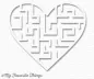 Preview: supply3023 my favorite things heart maze shapes white