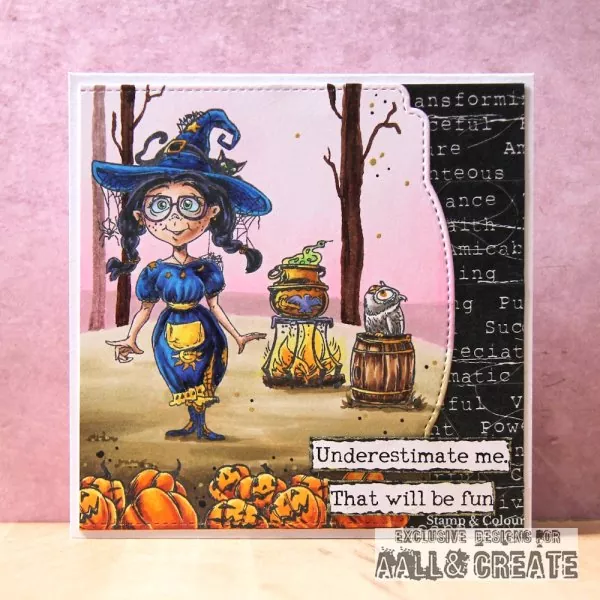 aall create clear stamp Haunted Spell 1