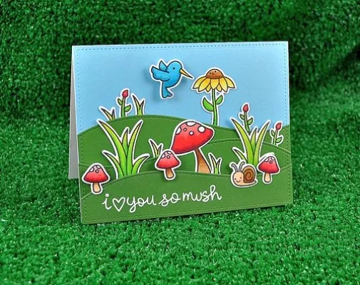 gleefulgardens3 LF799 stempel