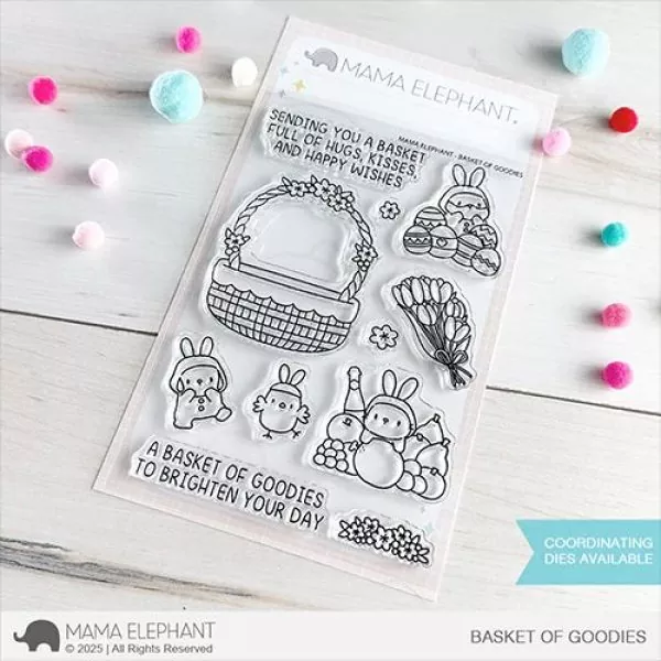 Basket of Goodies Clear Stamps Stempel Mama Elephant