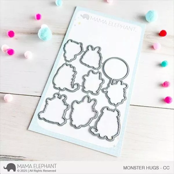 Monster Hugs Stanzen Creative Cuts Mama Elephant