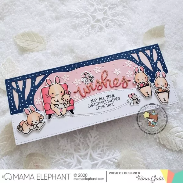 Sincerely Yours Creative Cuts Dies Mama Elephant 1