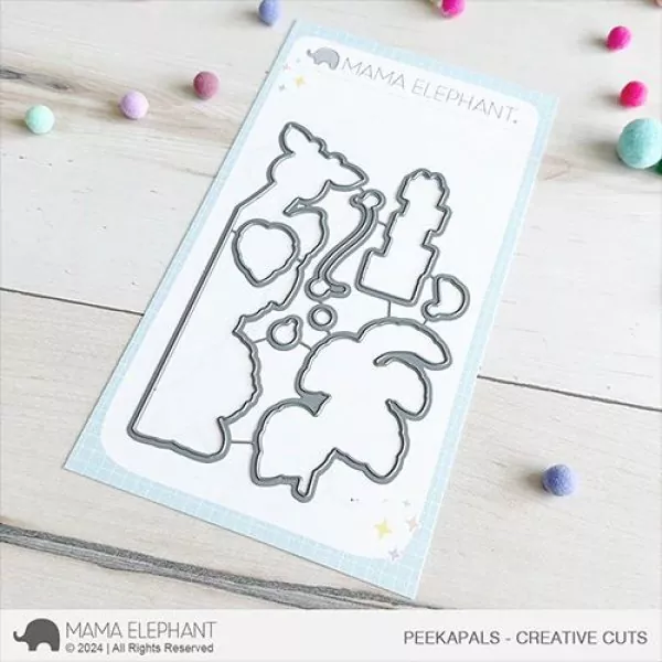 Peekapals Stanzen Creative Cuts Mama Elephant