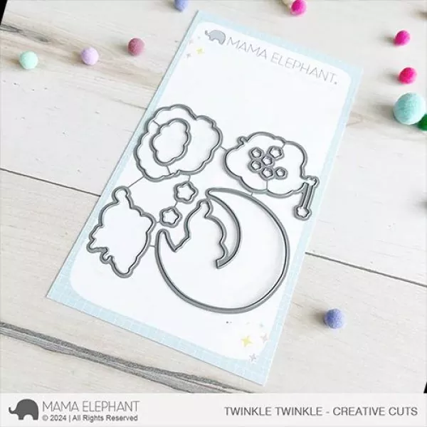 Twinkle Twinkle Stanzen Creative Cuts Mama Elephant