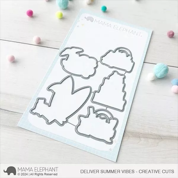 Deliver Summer Vibes Stanzen Creative Cuts Mama Elephant