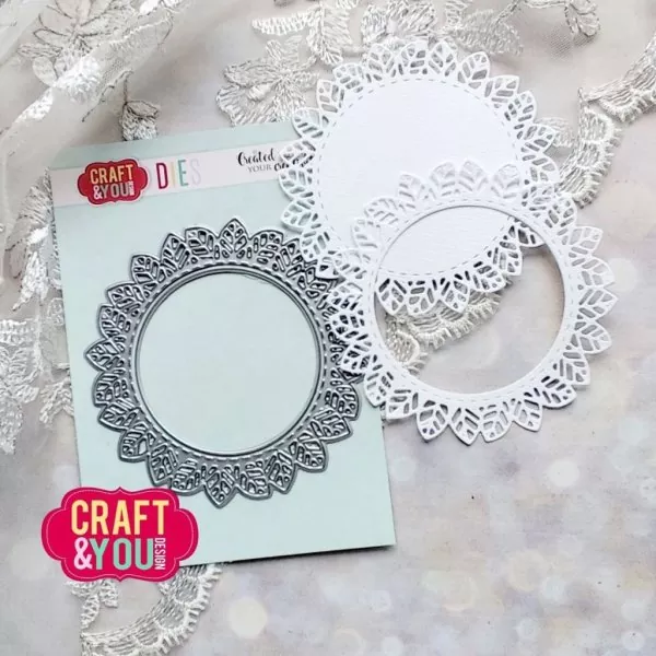 Doily Leaves Craft & You Design Stanzen 1