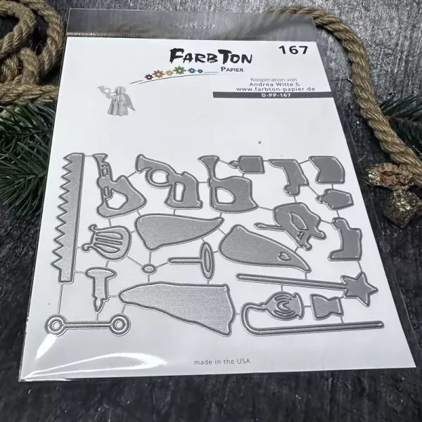 Bundle: musizierende Engel / heilige 3 Könige / Paarstanze Stanzenset FarbTon Papier