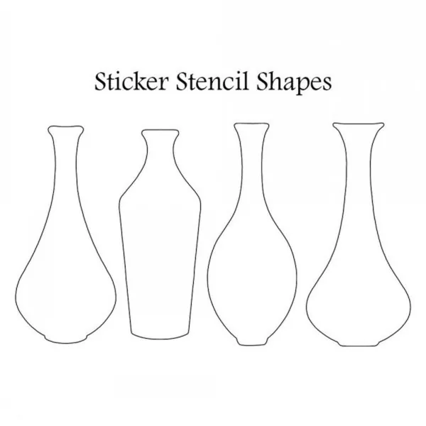 Sticker Stencil Set 11 Lavinia 1