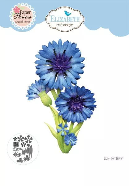 Spring Awakening Cornflower Stanzen Elizabeth Craft Designs