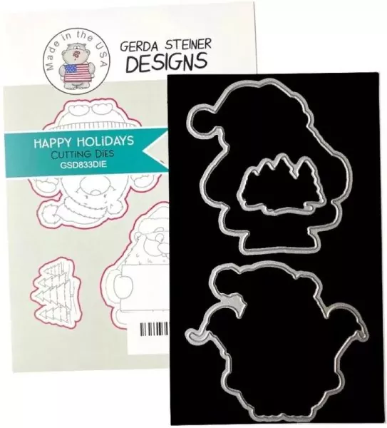 Happy Holidays BUNDLE Stempel + Stanzen Gerda Steiner Designs 1