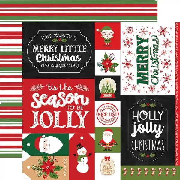 Echo Park Have A Holly Jolly Christmas 12x12 inch collection kit 5