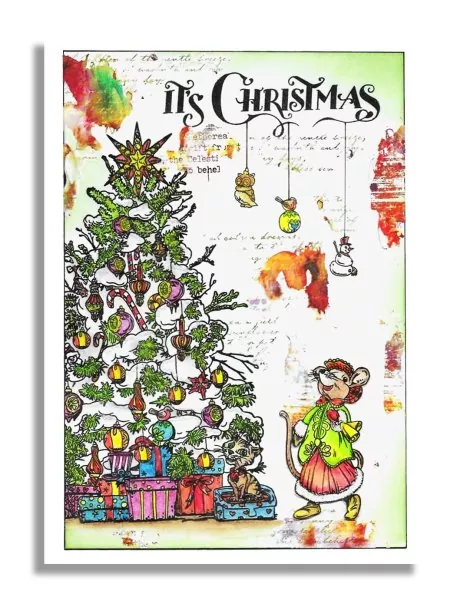 aall create clear stamp Tree Tales 2