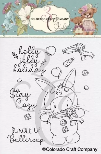 Bundle Up Bunny Stamp & Die Bundle Colorado Craft Company