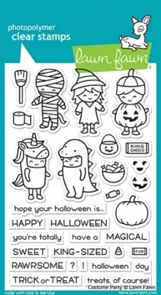 Costume Party Stempel Lawn Fawn