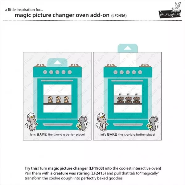 LF2436 Magic Picture Changer Oven Add-On Stanzen Lawn Faw 1