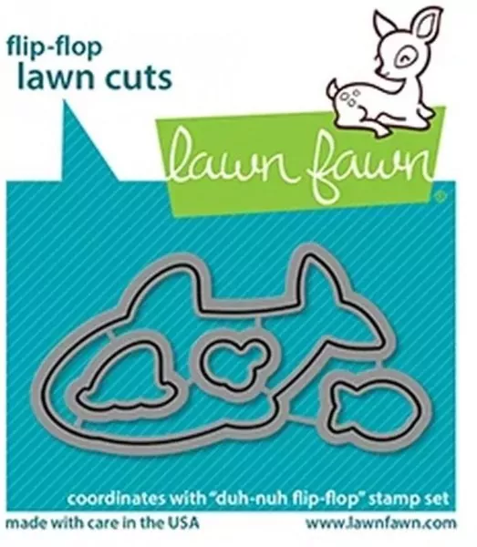Duh-nuh Flip-Flop Stanzen Lawn Fawn