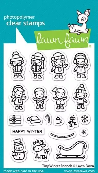 Tiny Winter Friends Stempel Lawn Fawn