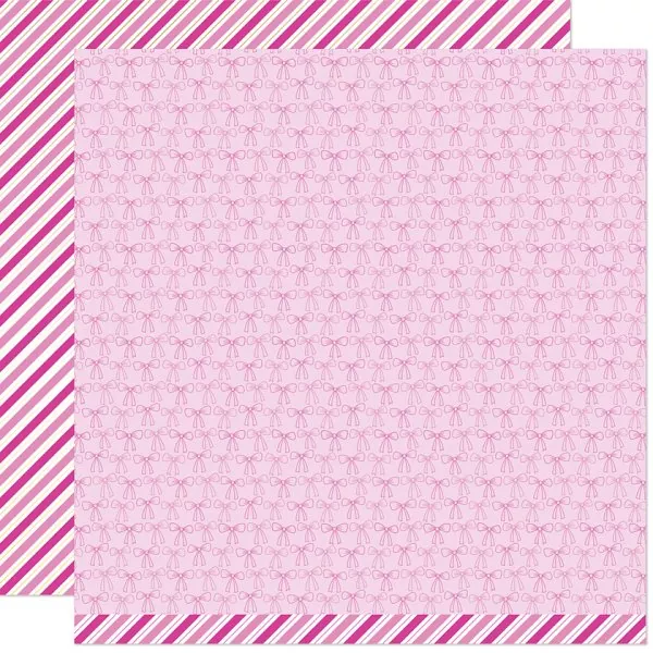 Candy Cane Lane Gift Wrap lawn fawn scrapbooking papier 1