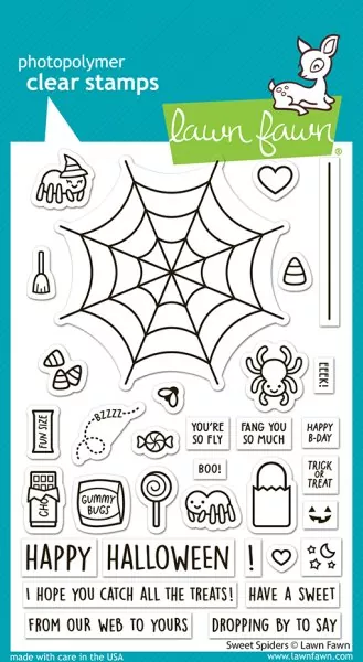 Sweet Spiders Stempel Lawn Fawn