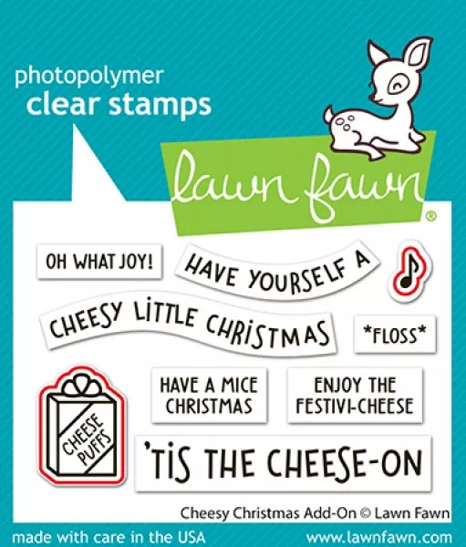 Cheesy Christmas Add-On Stanzen Lawn Fawn 1