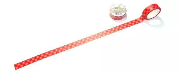 Pink Gingham Washi Tape Lawn Fawn 1