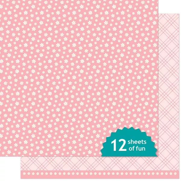 Bitsy Blooms Primrose lawn fawn scrapbooking papier