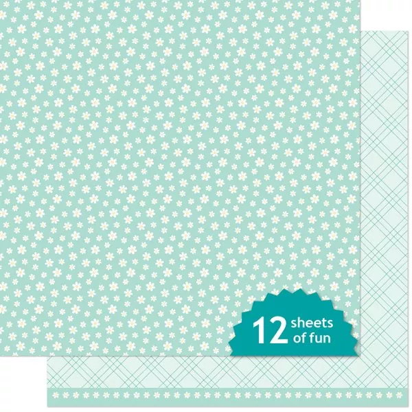 Bitsy Blooms Petite Paper Pack 6x6 Lawn Fawn 7