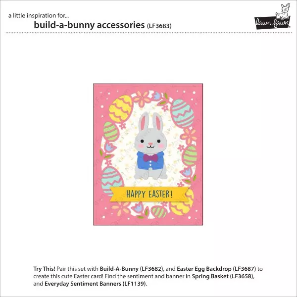 Build-a-Bunny Accessories Stanzen Lawn Fawn 2