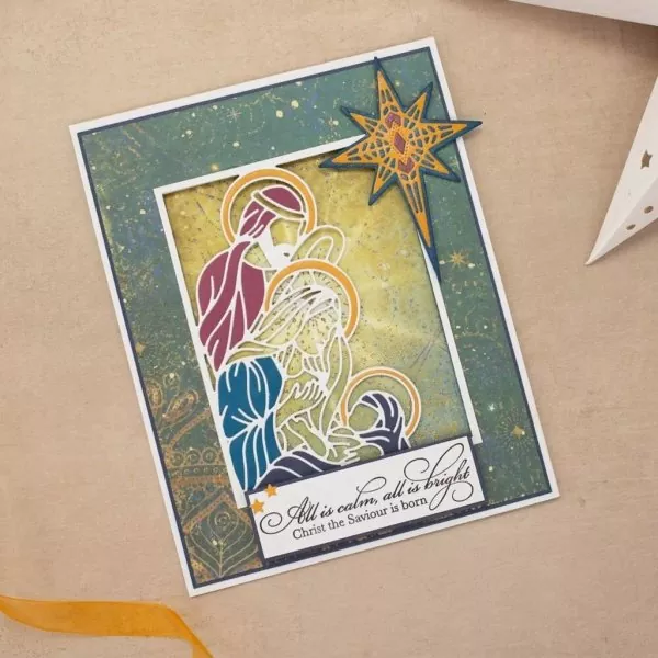 Let us Adore Him stanzset O' Holy Night crafters companion 3