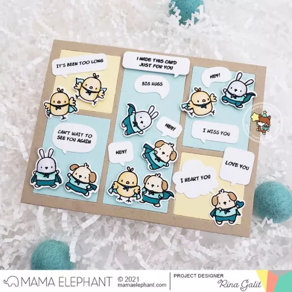 Let's Chat Dies Creative Cuts Mama Elephant 2