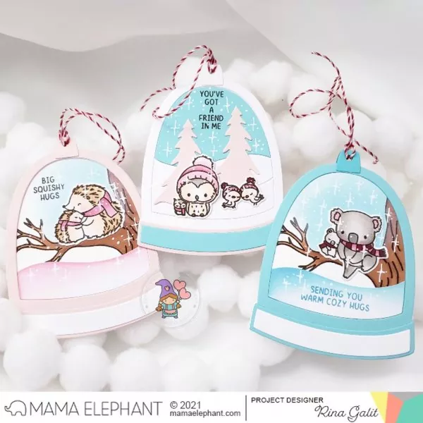 Stay Warm Clear Stamps Stempel Mama Elephant 1