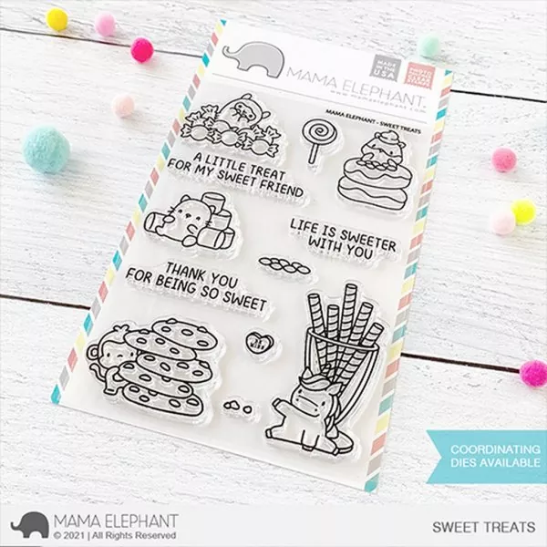 Sweet Treats Clear Stamps Stempel Mama Elephant