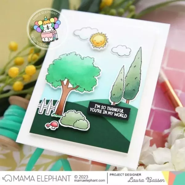 A Better Place Mama Elephant Stamp & Die Bundle 2