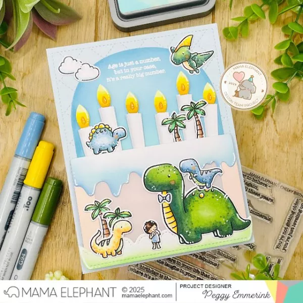 Cake GC Holder Stanzen Creative Cuts Mama Elephant 1