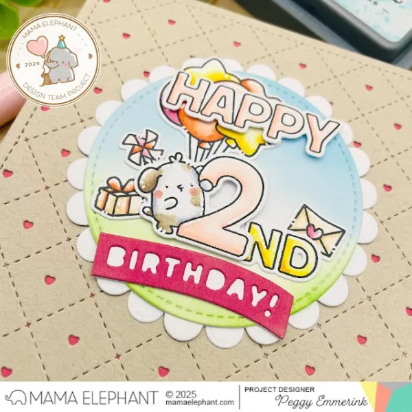 Counting Left Clear Stamps Mama Elephant 1