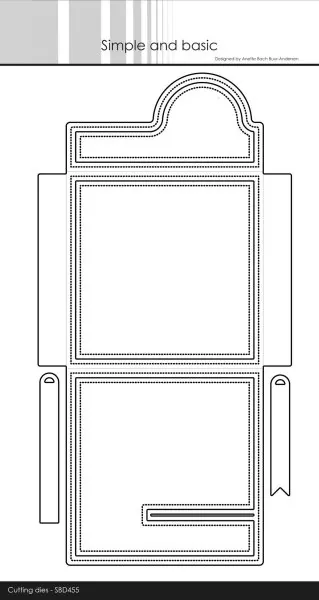 Simple and Basic Envelope w/ Snap Closure stanze