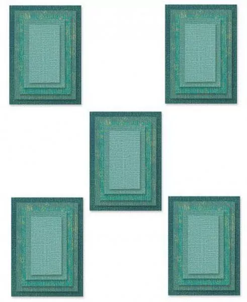 Stacked Tiles Rectangles Thinlits Stanzen von Tim Holtz Sizzix 1