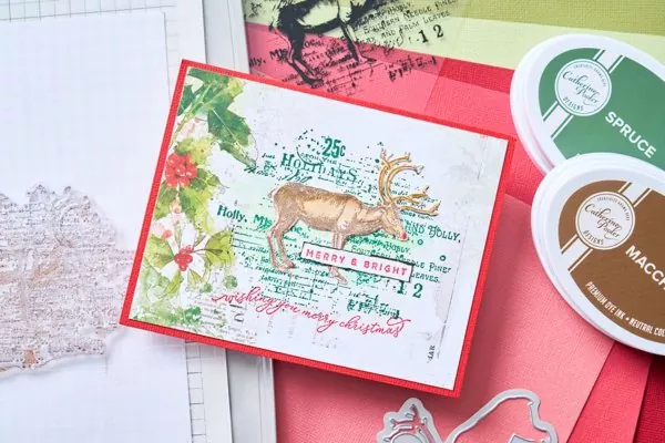 Reindeer Mix Cluster Sizzix & 49 and Market Framelits Stanzen & Stempel 3