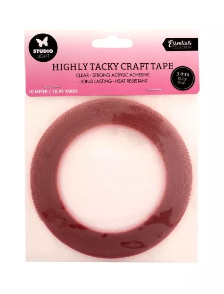 Highly Tacky Craft Tape 3mm Studio Light